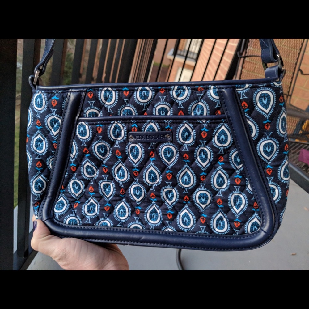 Vera Bradley Trimmed Trapeze Crossbody - Marrakesh